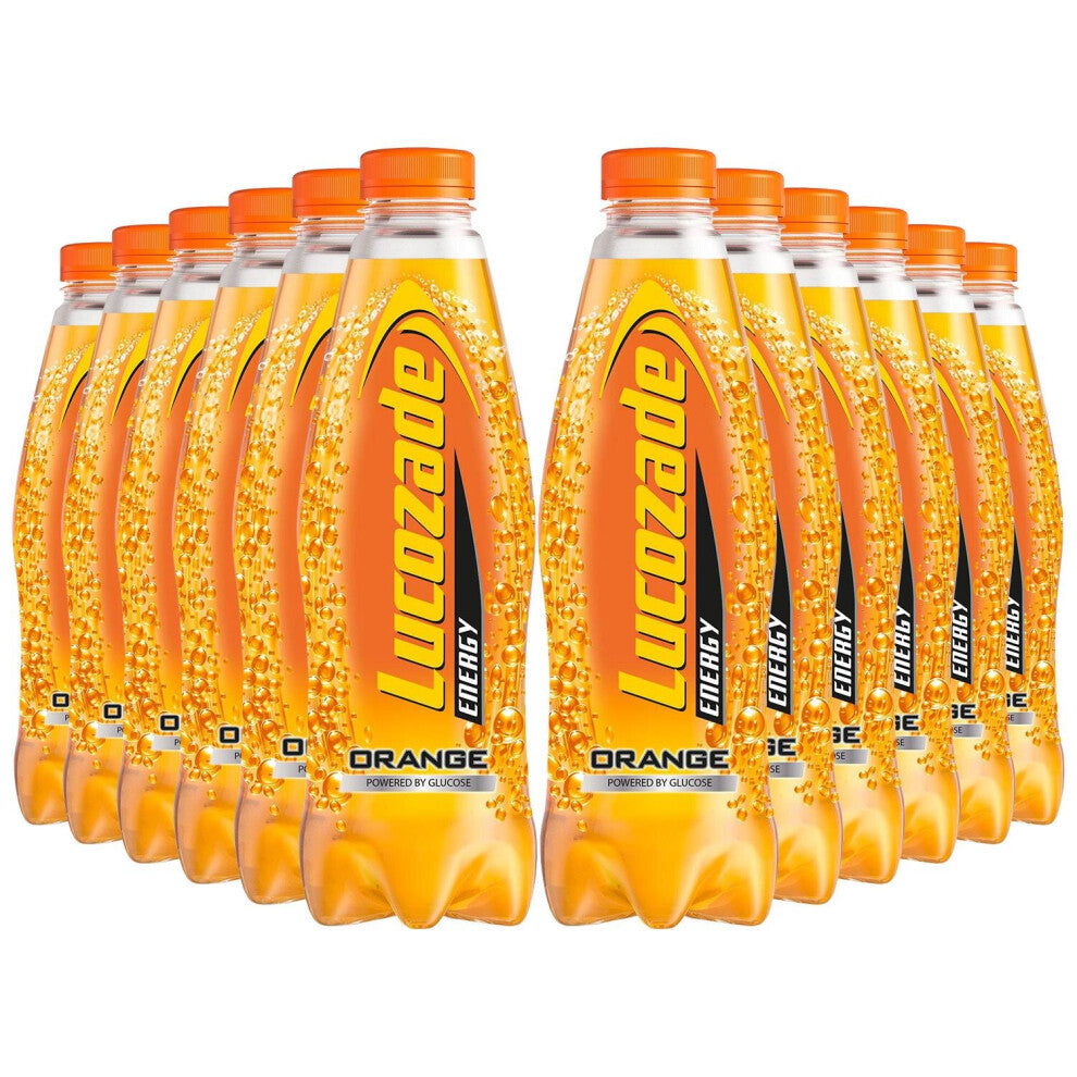 12x900ml Lucozade Orange Energy Drink