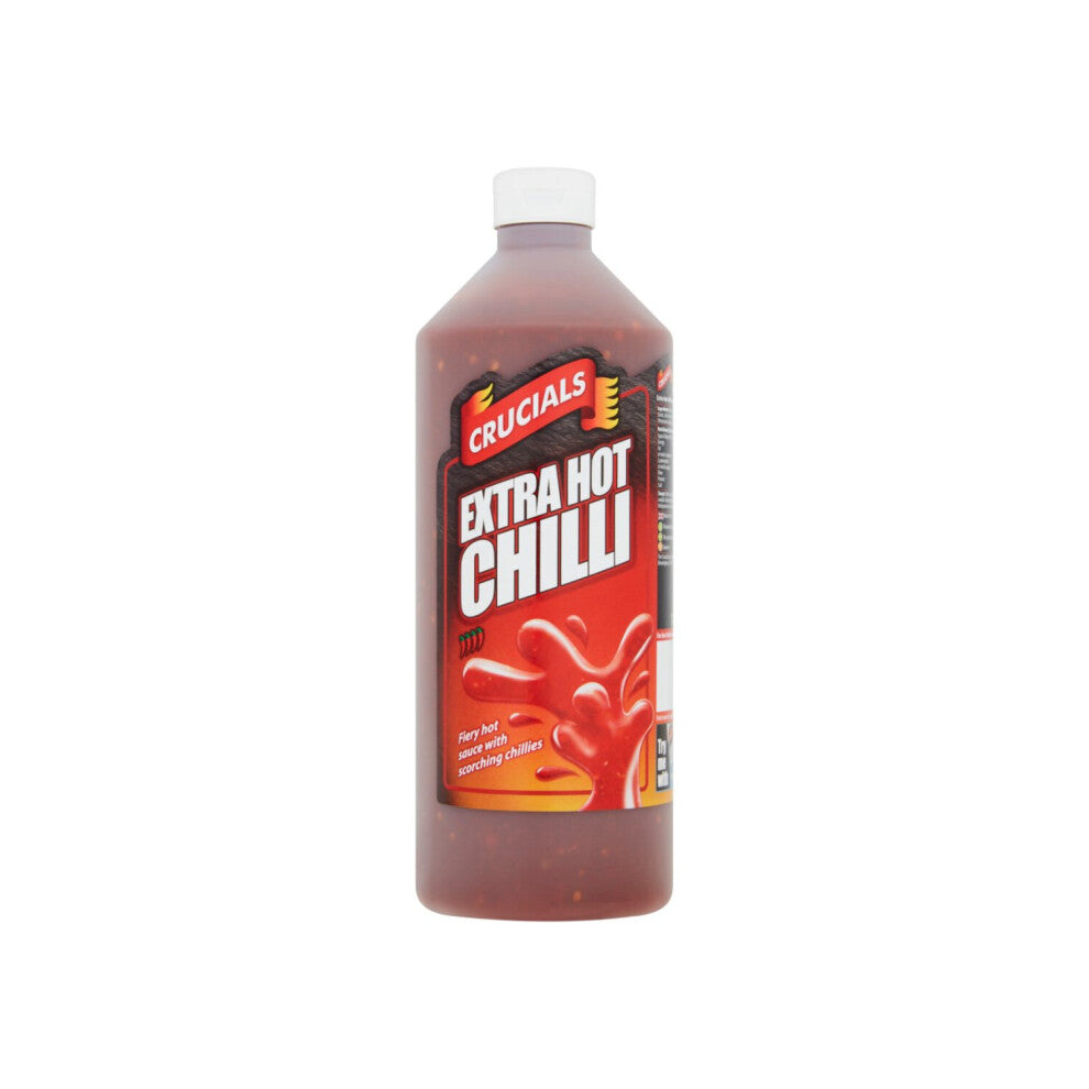 Crucials Extra Hot Chilli Squeezy sauce 1L