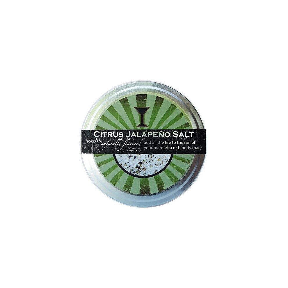 Rokz Citrus Jalapeno Margarita Salt Rimmerz, 4 Ounce