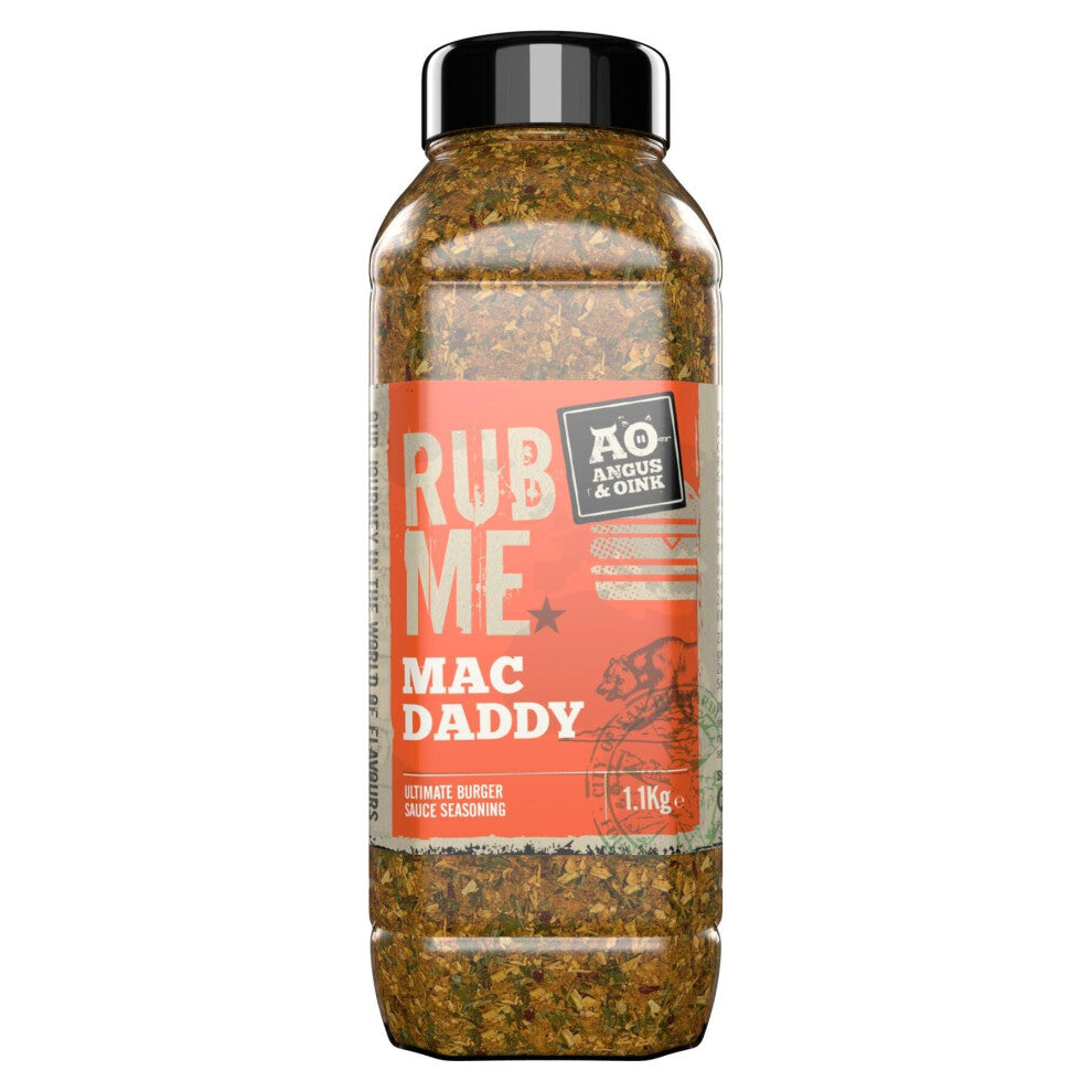Angus & Oink Rub Me MacDaddy Burger Sauce Seasoning Mix BBQ 1.2kg
