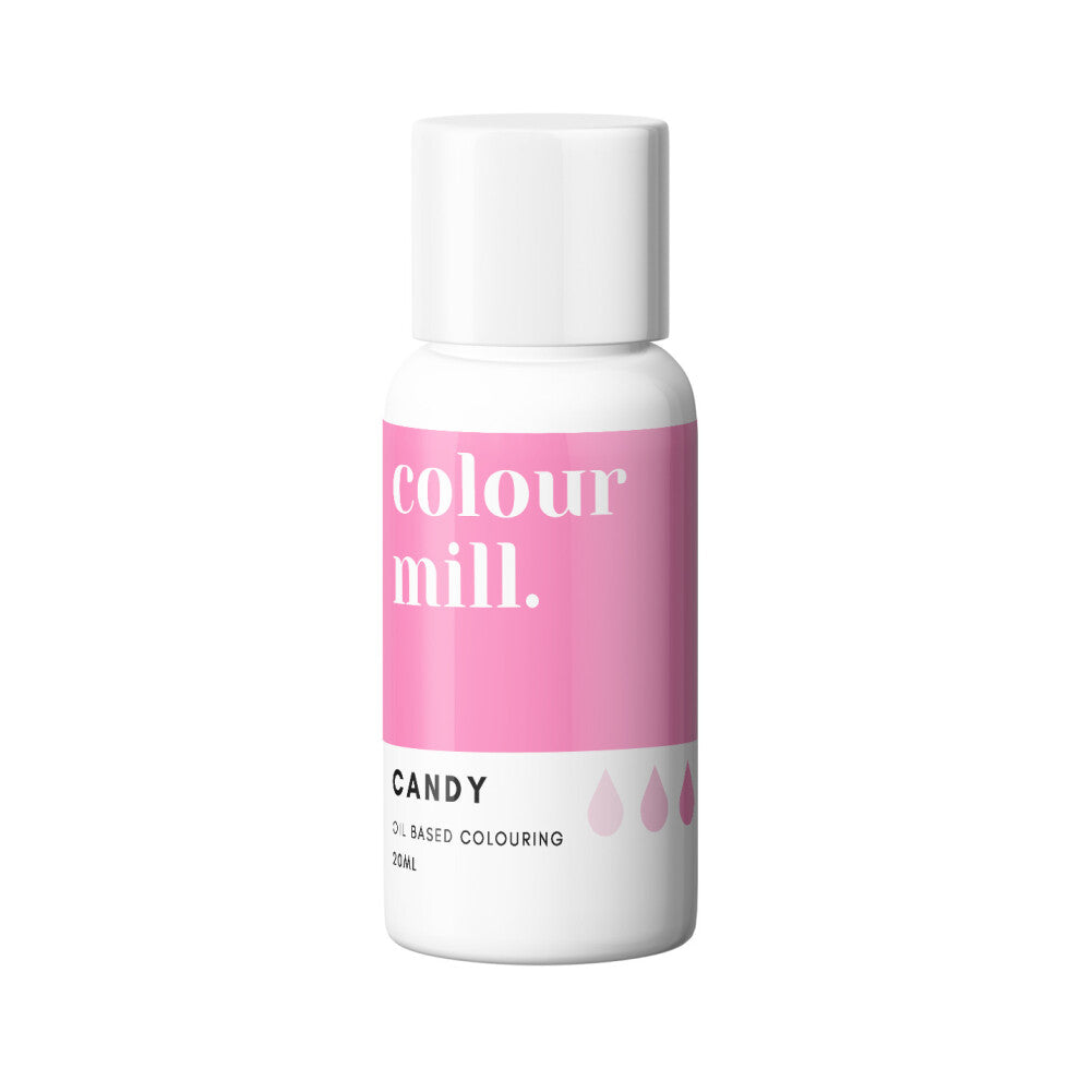 (Candy Pink 20ml) Colour Mill Oil Based Edible Food Colouring - 20ml & 100ml