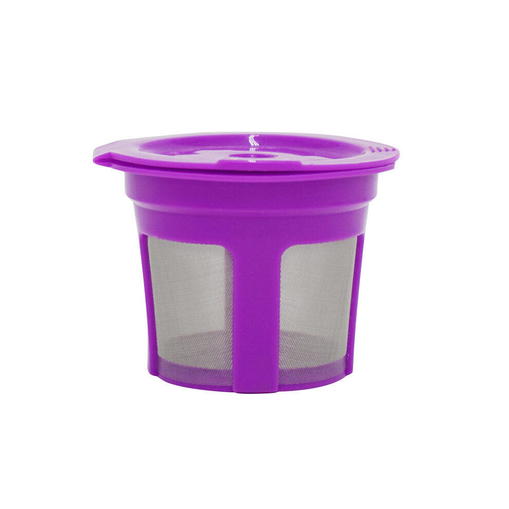 6Pcs  Reusable Refillable K-Cup Coffee Filter Cup Coffee Capsule for Keurig Coffee Makers