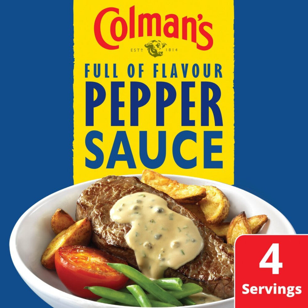 (Pepper 40g) Colman's Recipe Sauce Mix (Pack of 10)