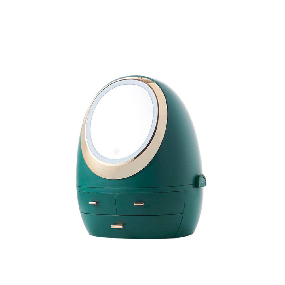 Goddess Creative New Skin Care Products Jewelry Cosmetics Storage Box Dormitory Artifact Storage Rack Lndoor Desktop Dustproof