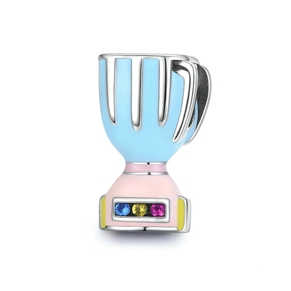 Colorful Juicer Charm Fit Bracelet Silver plating Women Jewelry DIY Beads Charm