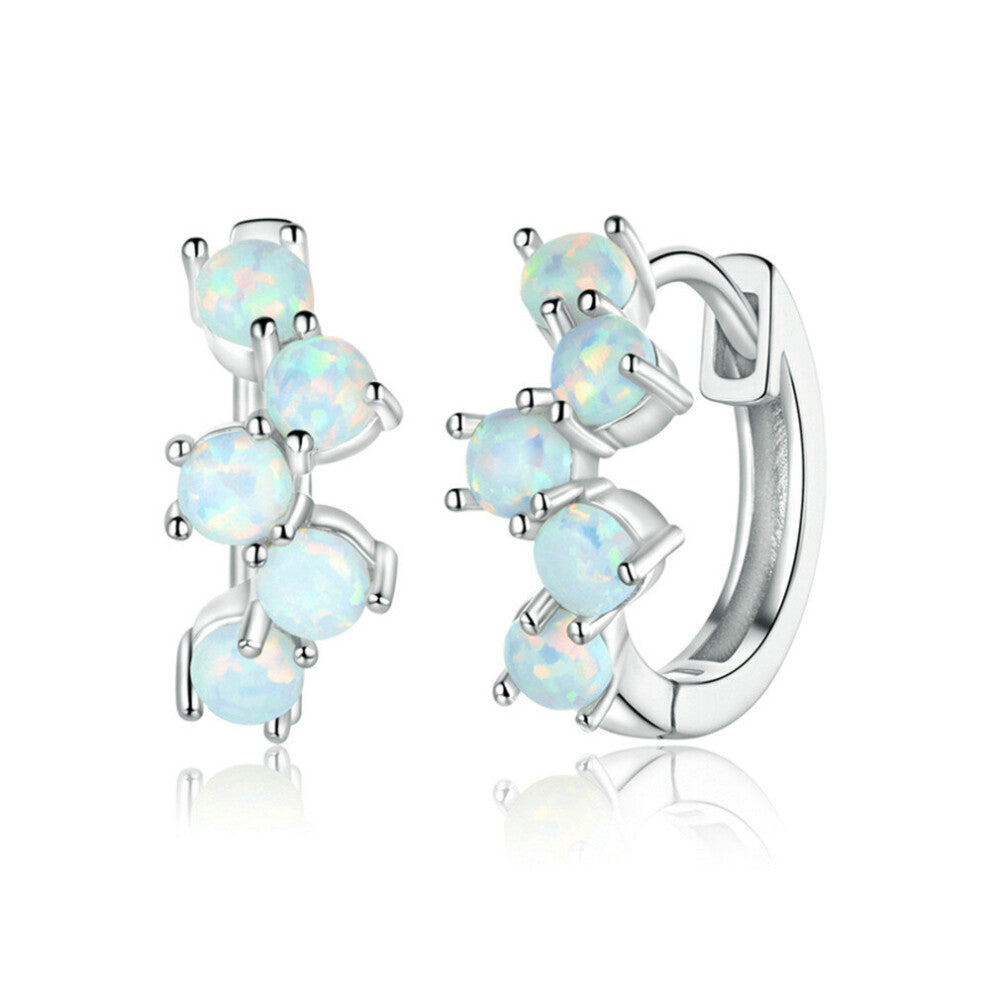 Silver plating Dreamy Bubbles Stud Earrings for Women Jewelry