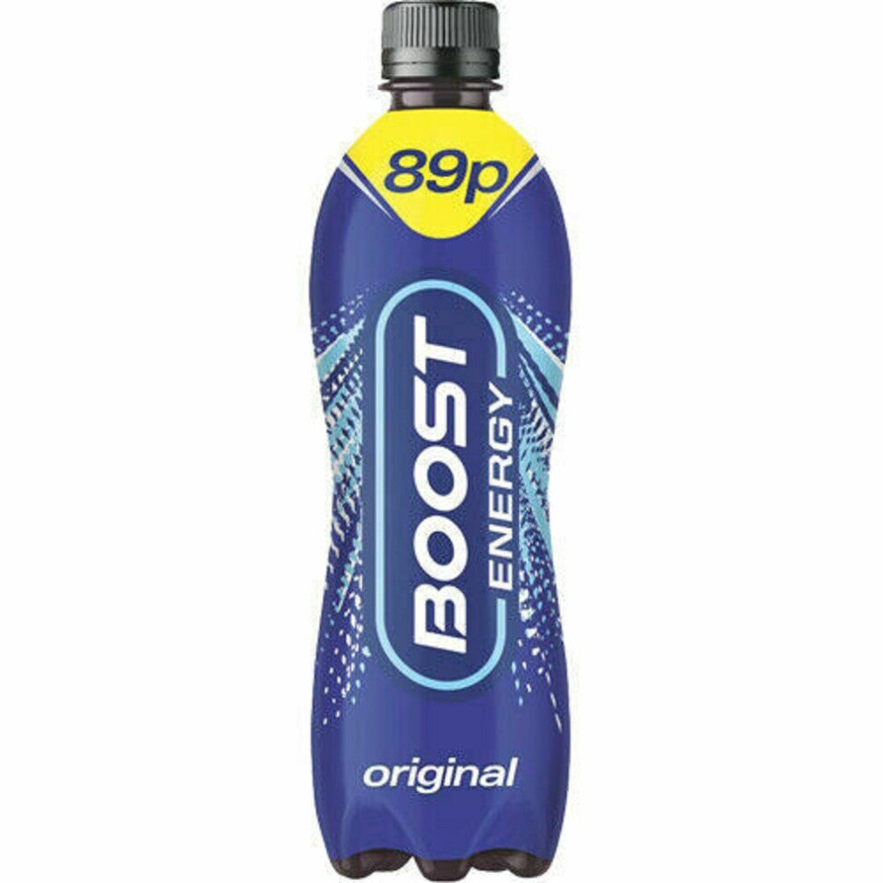 (6x500ml, Original) Boost Energy Drink 500ml All Flavours