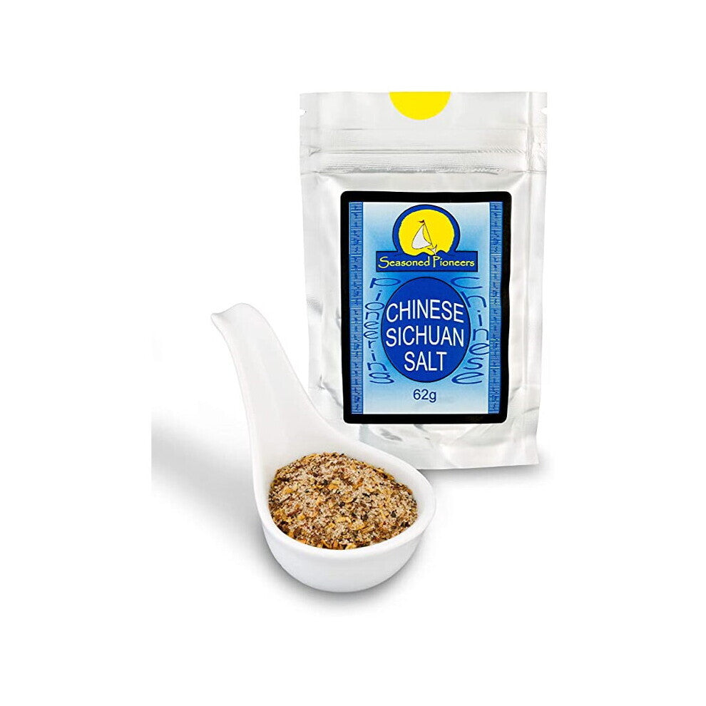 Seasoned Pioneers Herbs Spices Chinese Sichuan Salt 62g Resealable Pouch