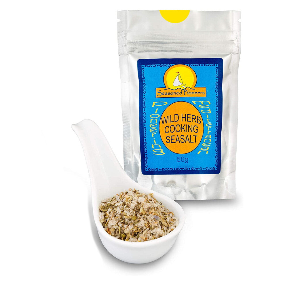 Seasoned Pioneers Wild Herb Cooking Seasalt 50g Herbs Blend Salt Mix
