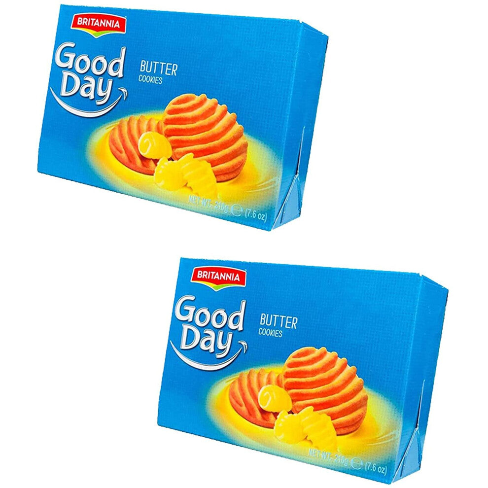 (Pack of 2) Britannia Good day Biscuits Butter Cookies 216g