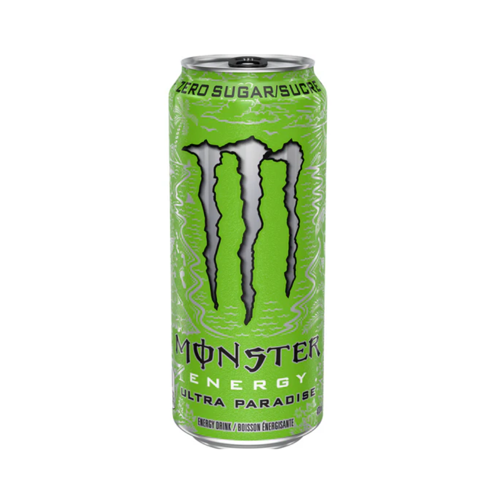 (Paradise, 6 Cans) Monster Energy Drink 500ml Original Zero Sugar