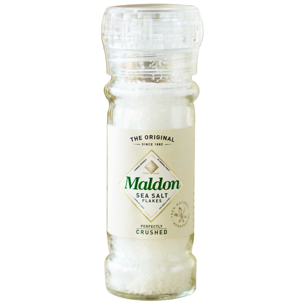 Maldon Sea Salt Flakes Refillable Grinder - 6x55g