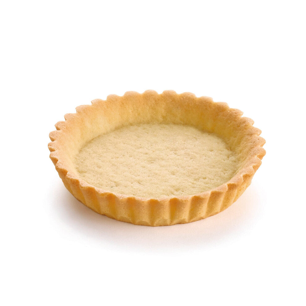 Pidy Sweet Sables Shortcrust Fluted Tartlets 9.5cm - 108 Pieces, Ready to Fill, Crisp & Crunchy