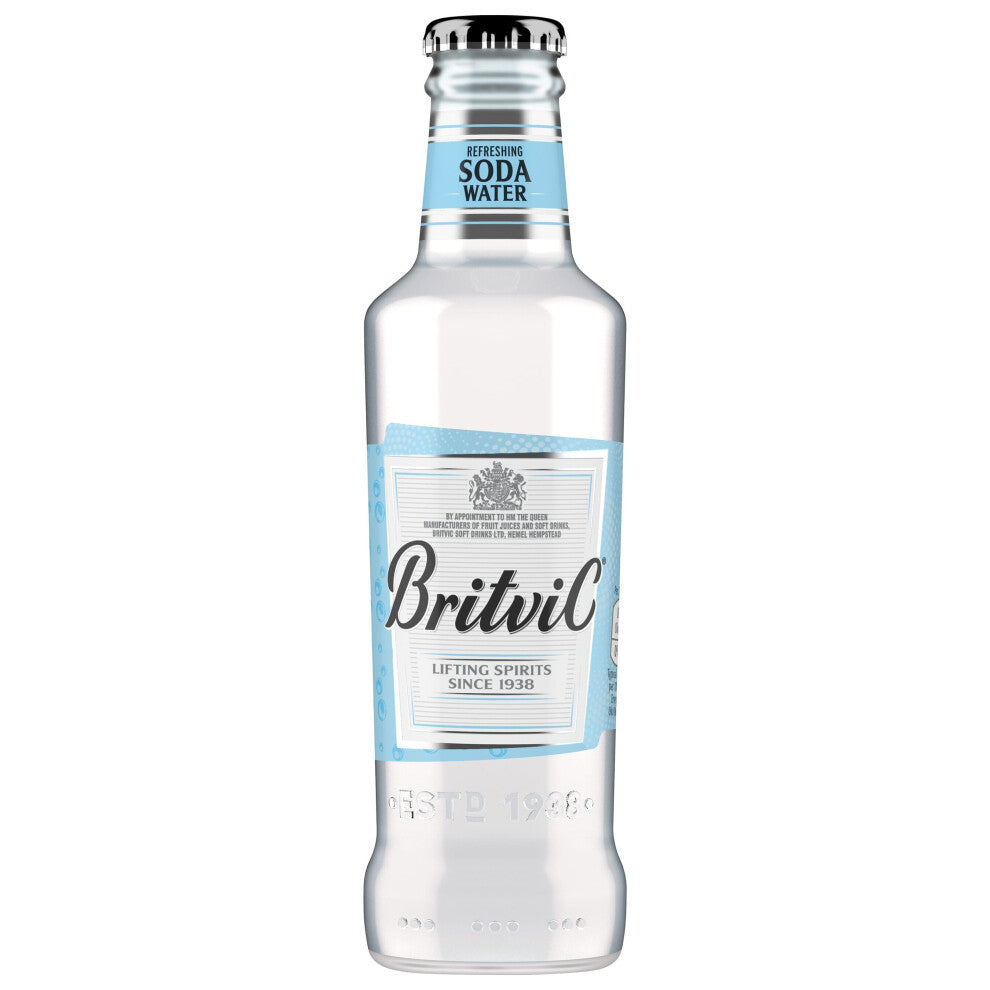 Britvic Soda Water - 24x200ml