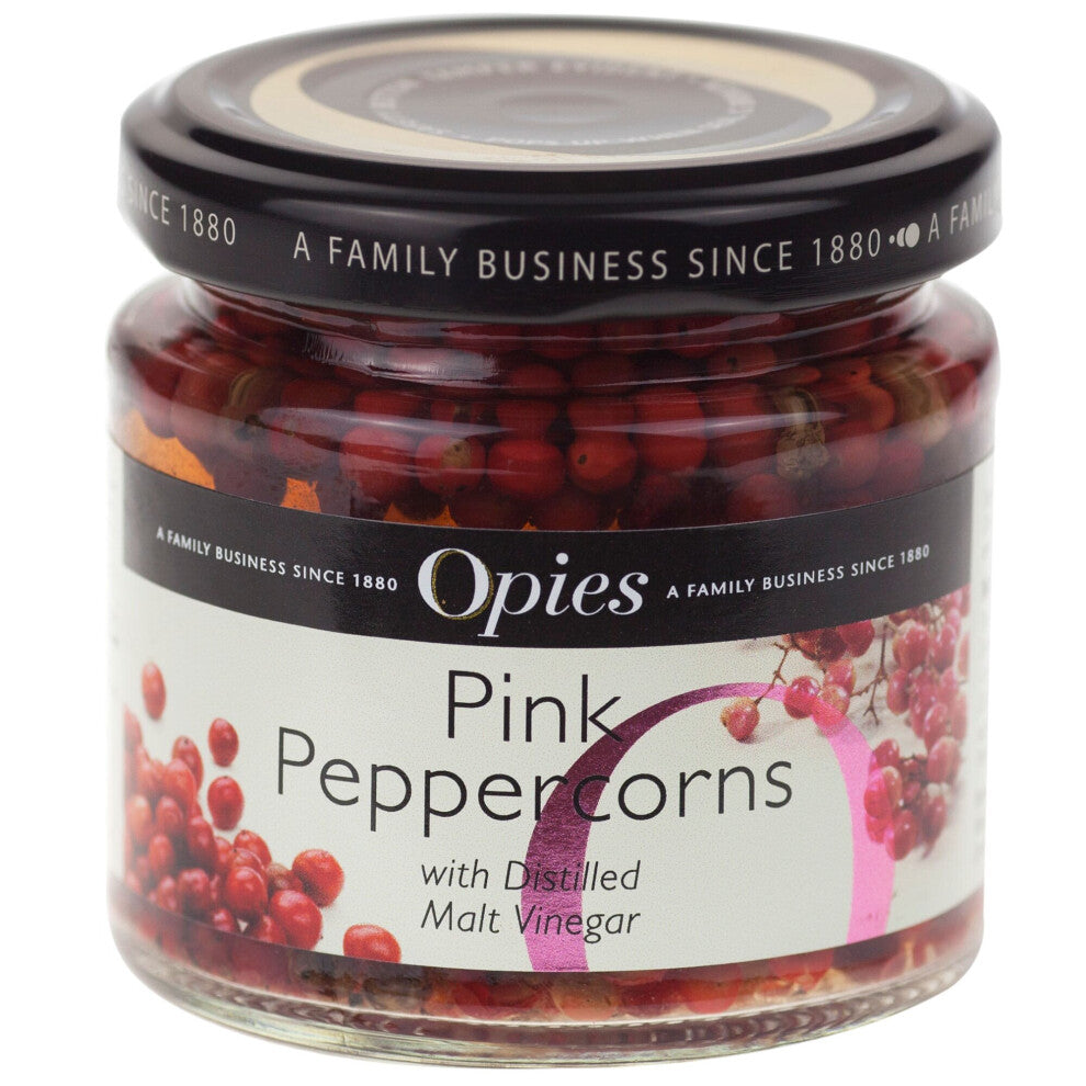 Opies Pink Peppercorns with Malt Vinegar - 1x105g