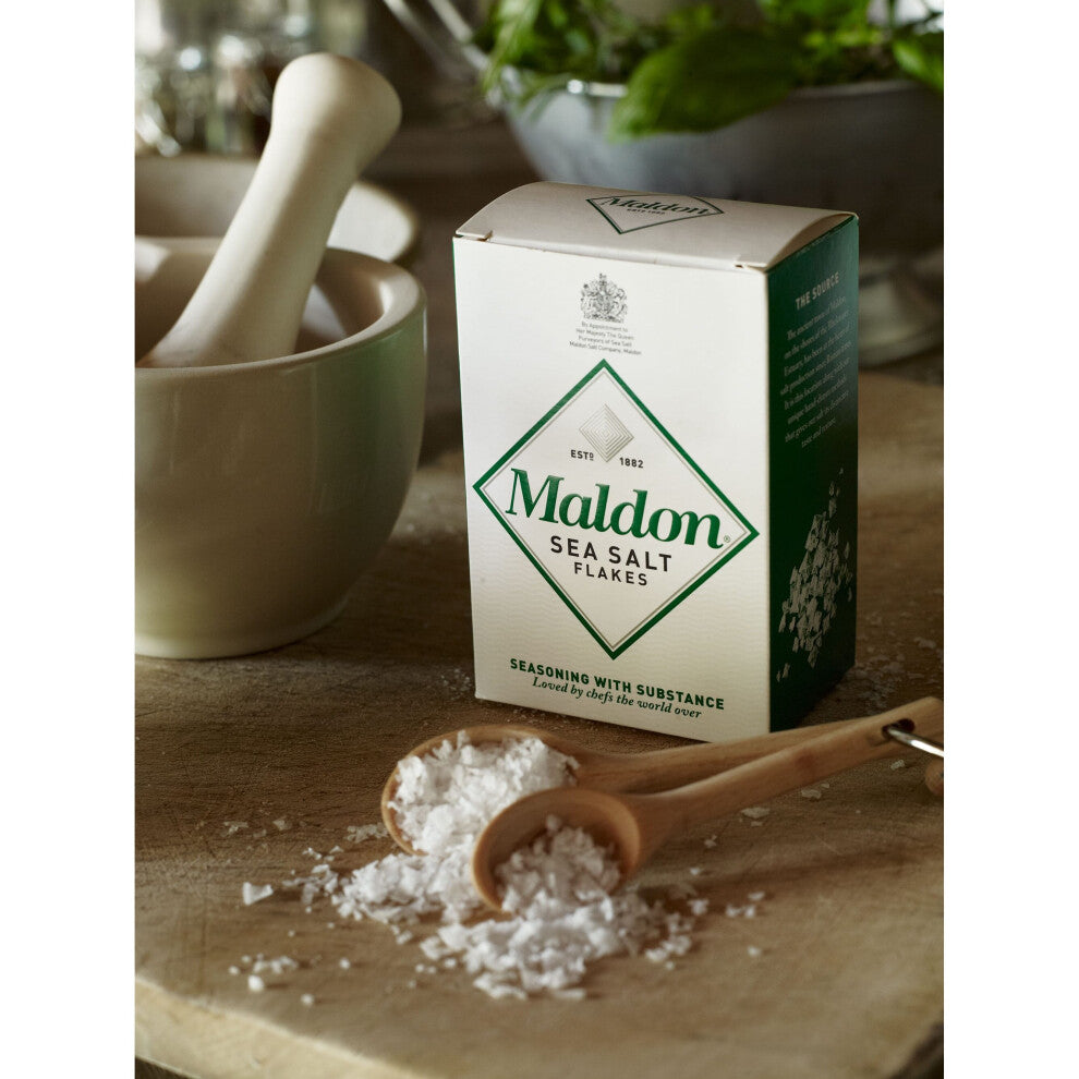 Maldon Flaky Sea Salt Crystals - 12x250g