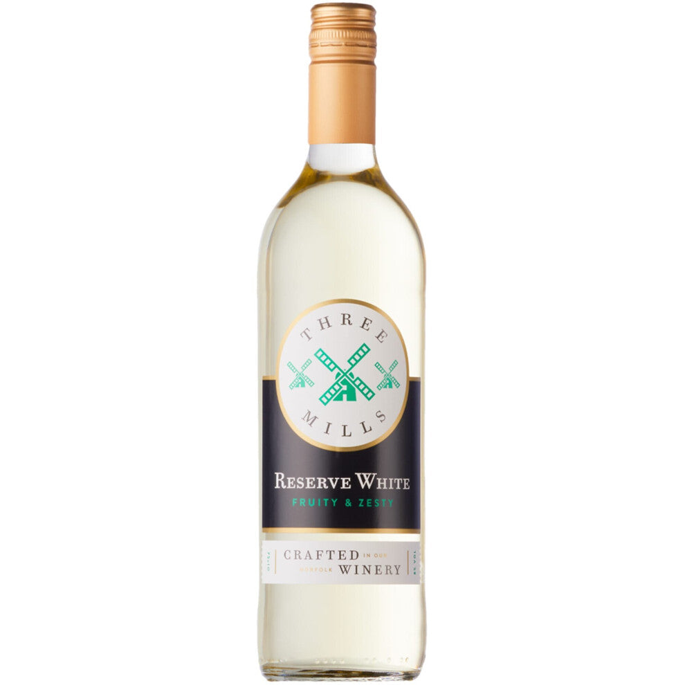 Three Mills Reserve White Wine - 6x75cl