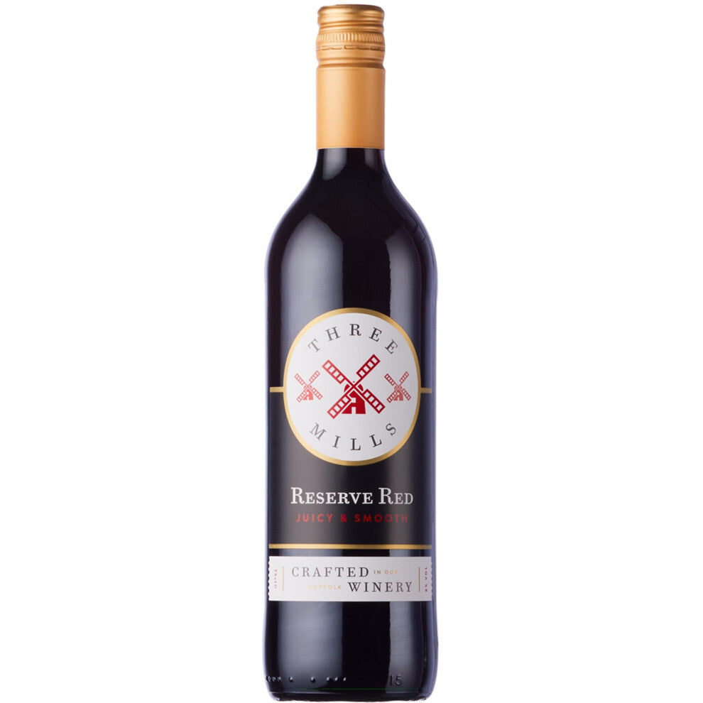 Three Mills Reserve Red Wine - 6x75cl