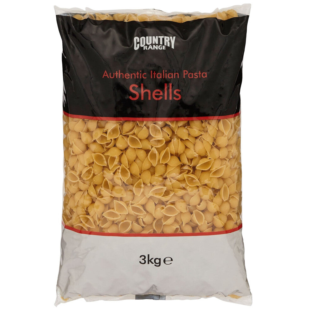 Country Range Italian Conchiglie Pasta Shells - 1x3kg bag