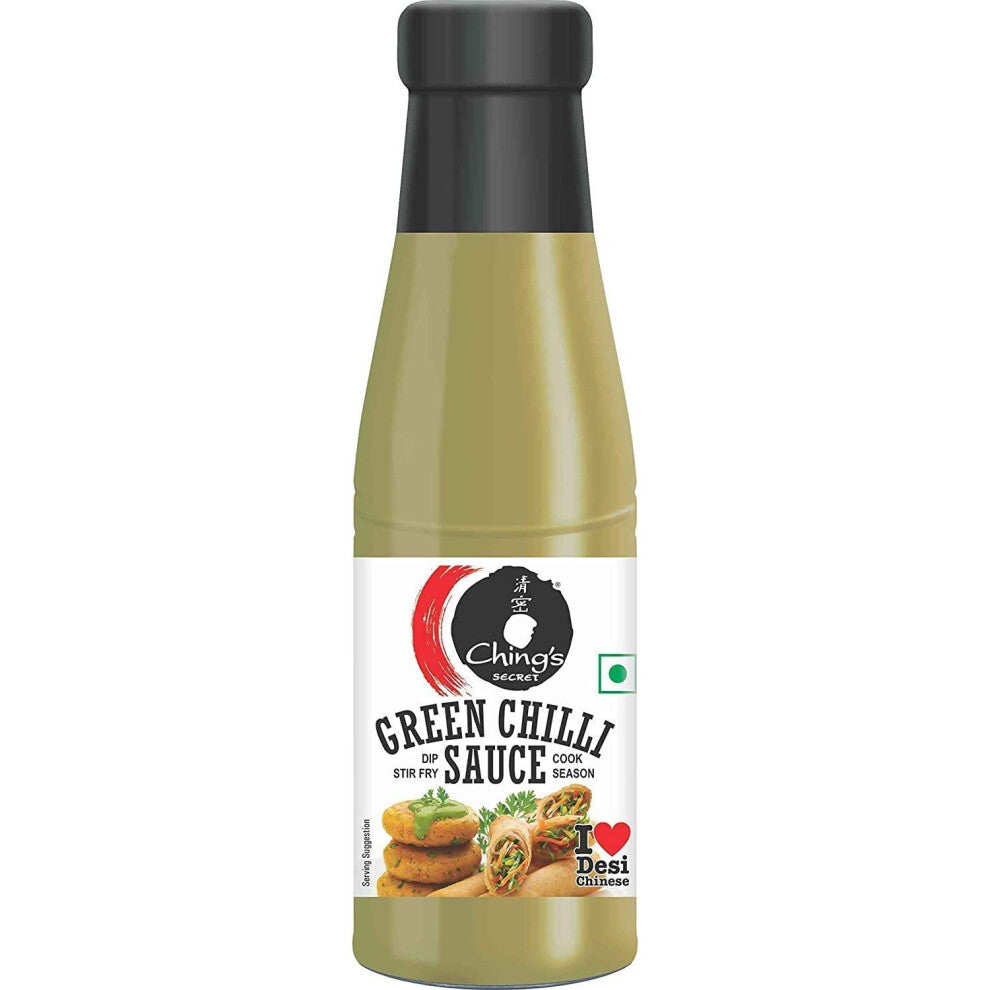 (Pack of 1) Chings Green Chilli Sauce 190g
