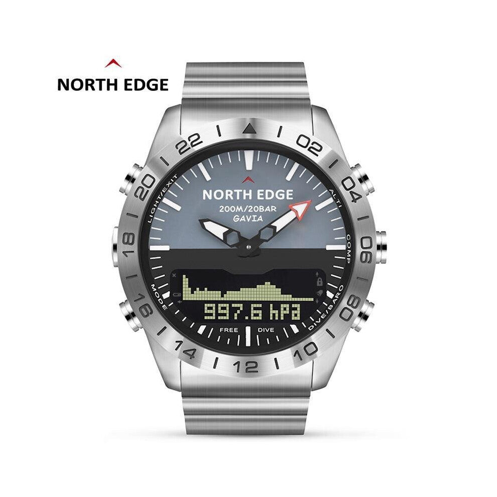 North Edge Gavia 2 Professional Luxury Men's Dive Digital Smartwatch