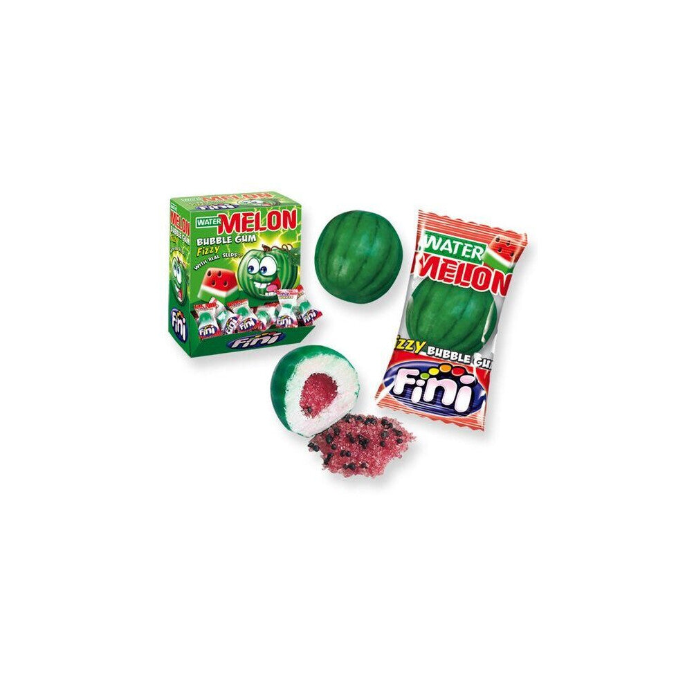 Watermelon Balls - Fizzy Bubblegum Sweets - Gluten Free Full Box Fini
