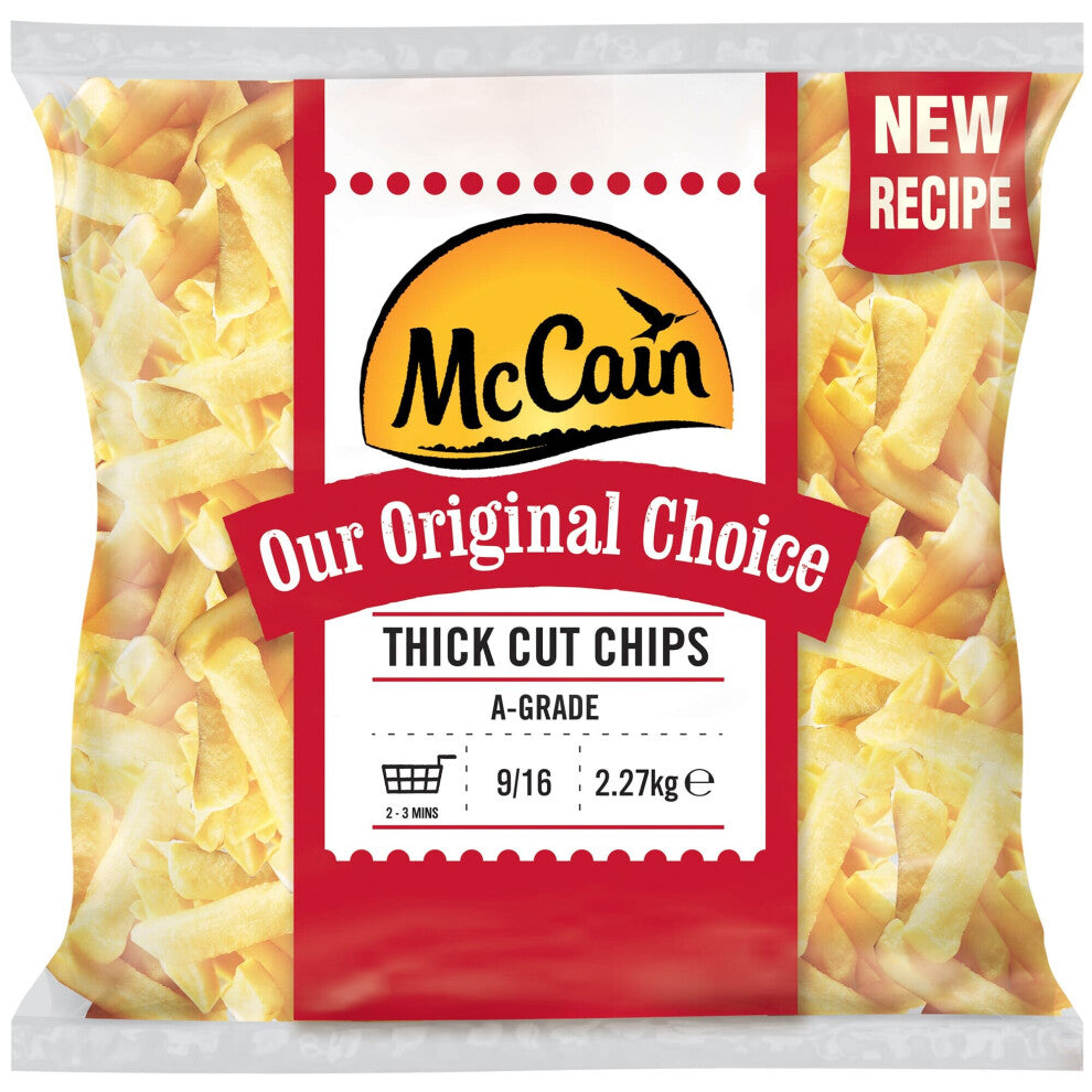 McCain Original Choice Thick Cut Chips - 4x2.27kg