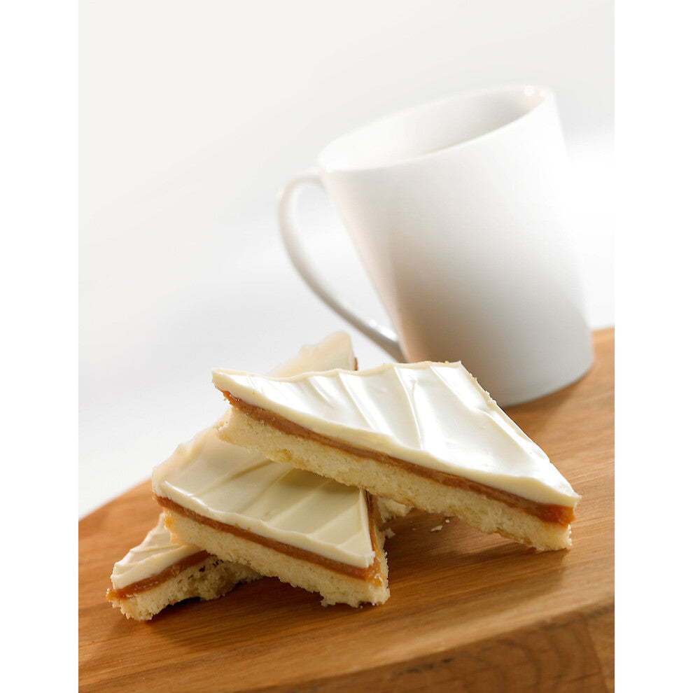 Handmade Cake Frozen White Caramel Shortcake Traybake - 1x12ptn