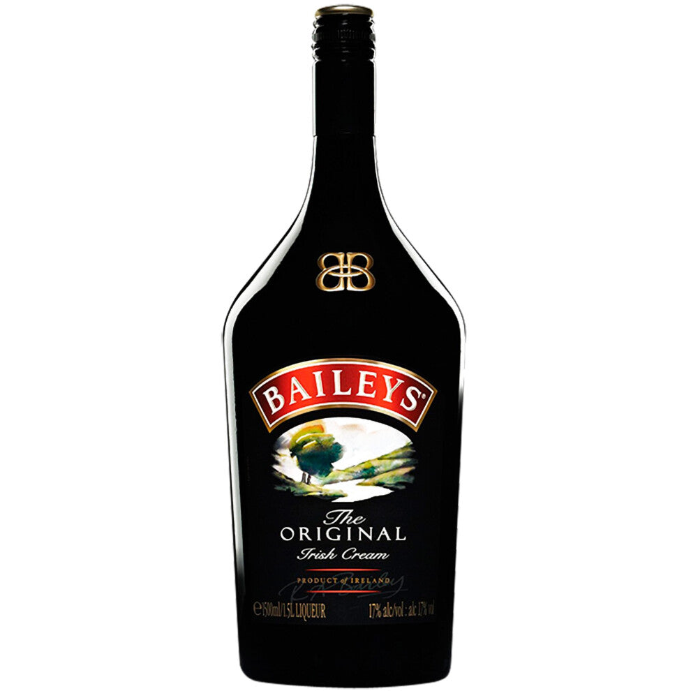 Baileys Irish Cream Liqueur 17% ABV, 1.5L - Velvety Coffee, Hazelnut & Chocolate Flavours; Ideal in Lattes, Desserts & More