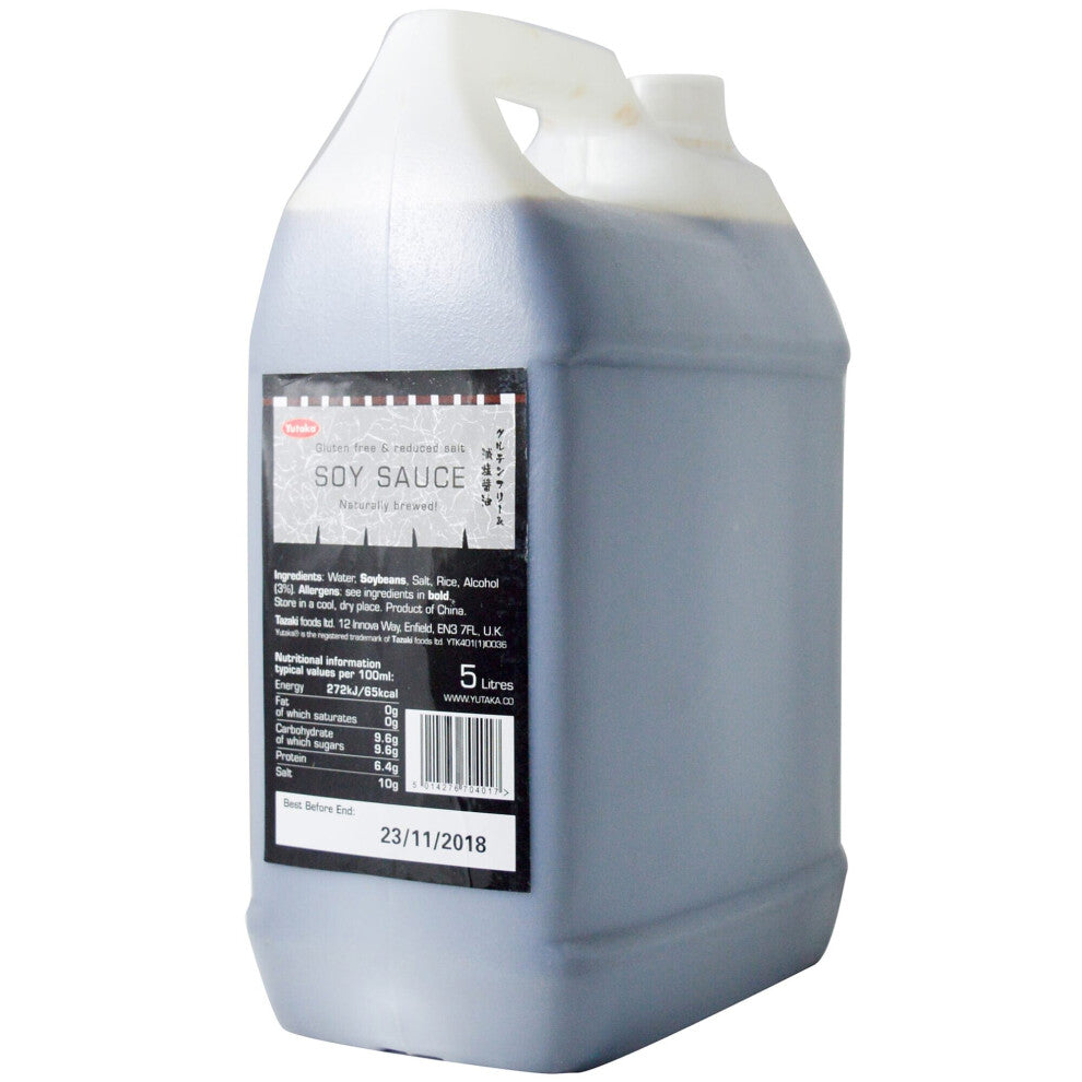 Yutaka Gluten Free Soy Sauce - 4x5ltr