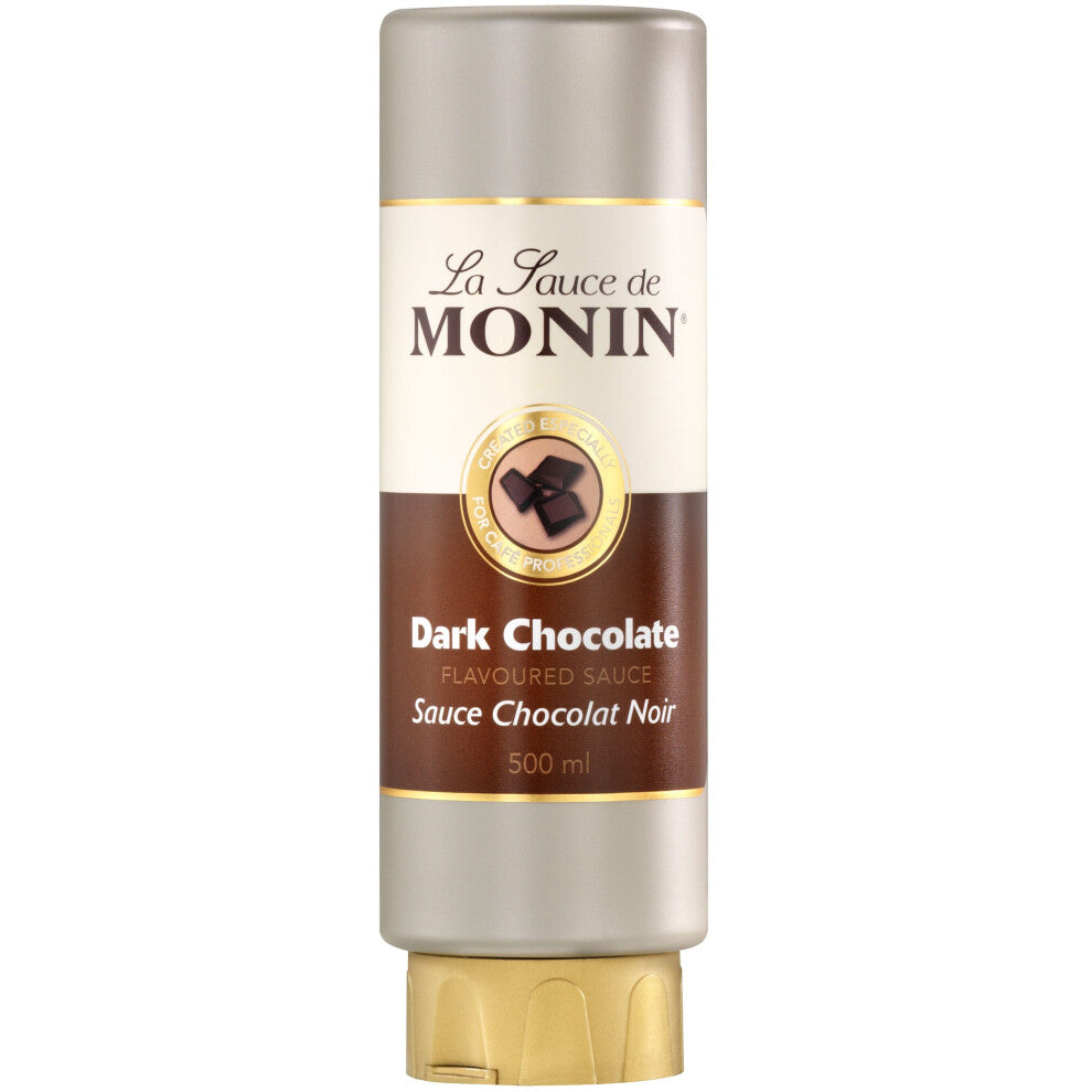 Monin Dark Chocolate Flavoured Sauce - 1x500ml