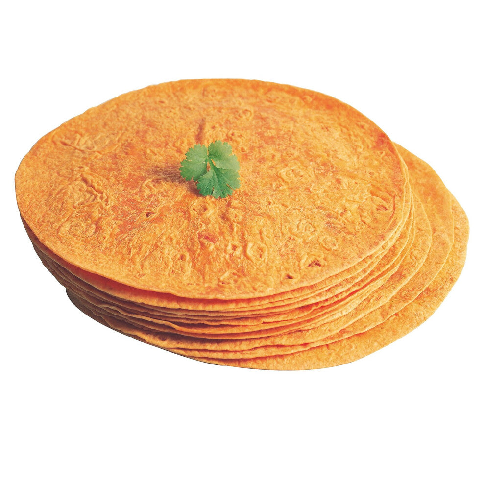 Santa Maria Frozen Tomato Tortilla Wraps 10 inch - 5x10x10inc
