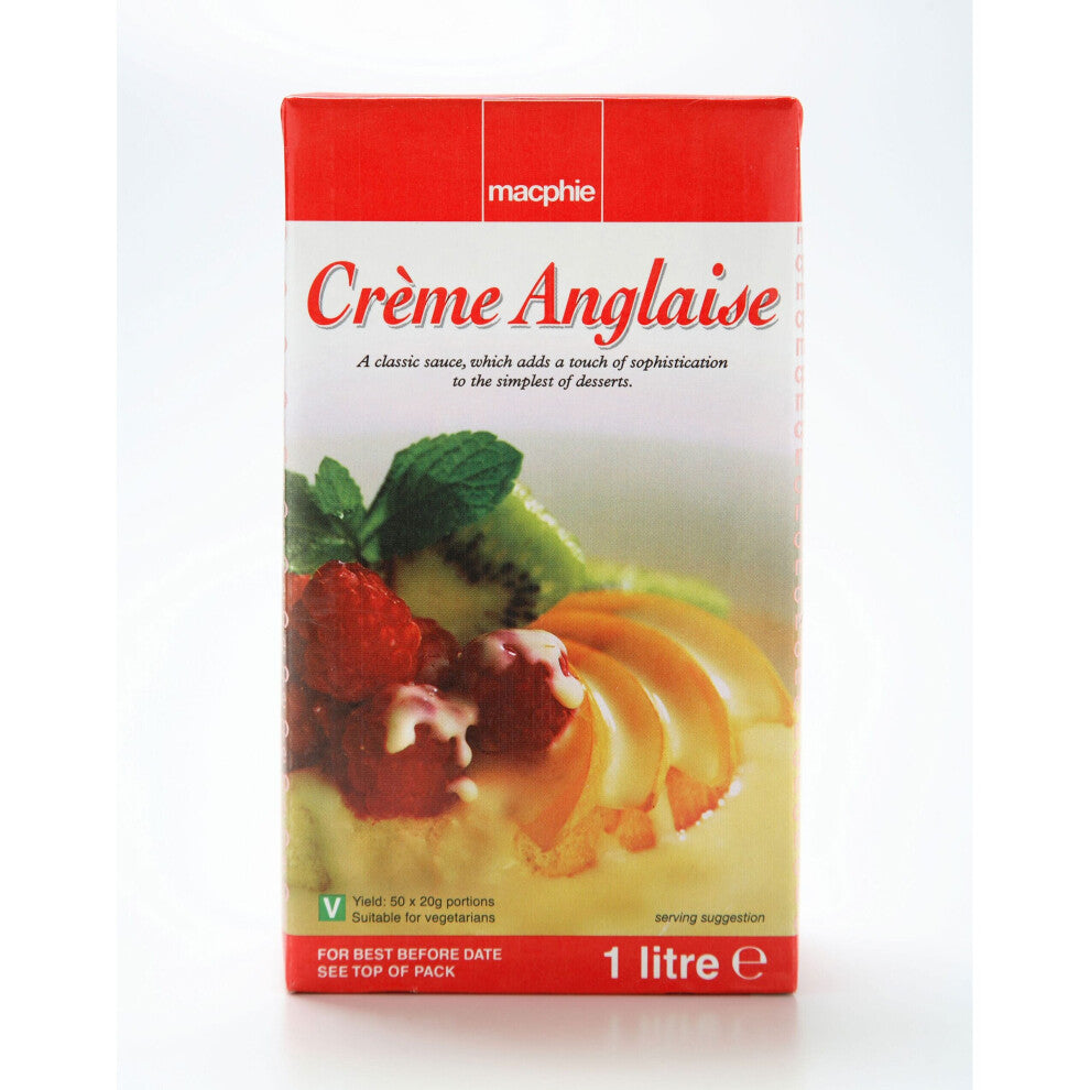 Macphie Creme Anglaise Vanilla Sauce - 12x1ltr