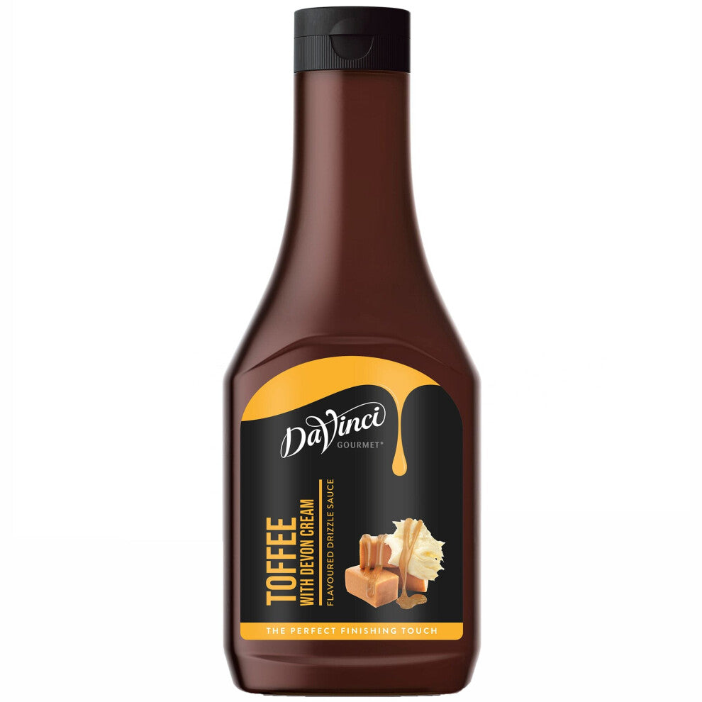 DaVinci Toffee With Cream Drizzle Sauce - 1x500g