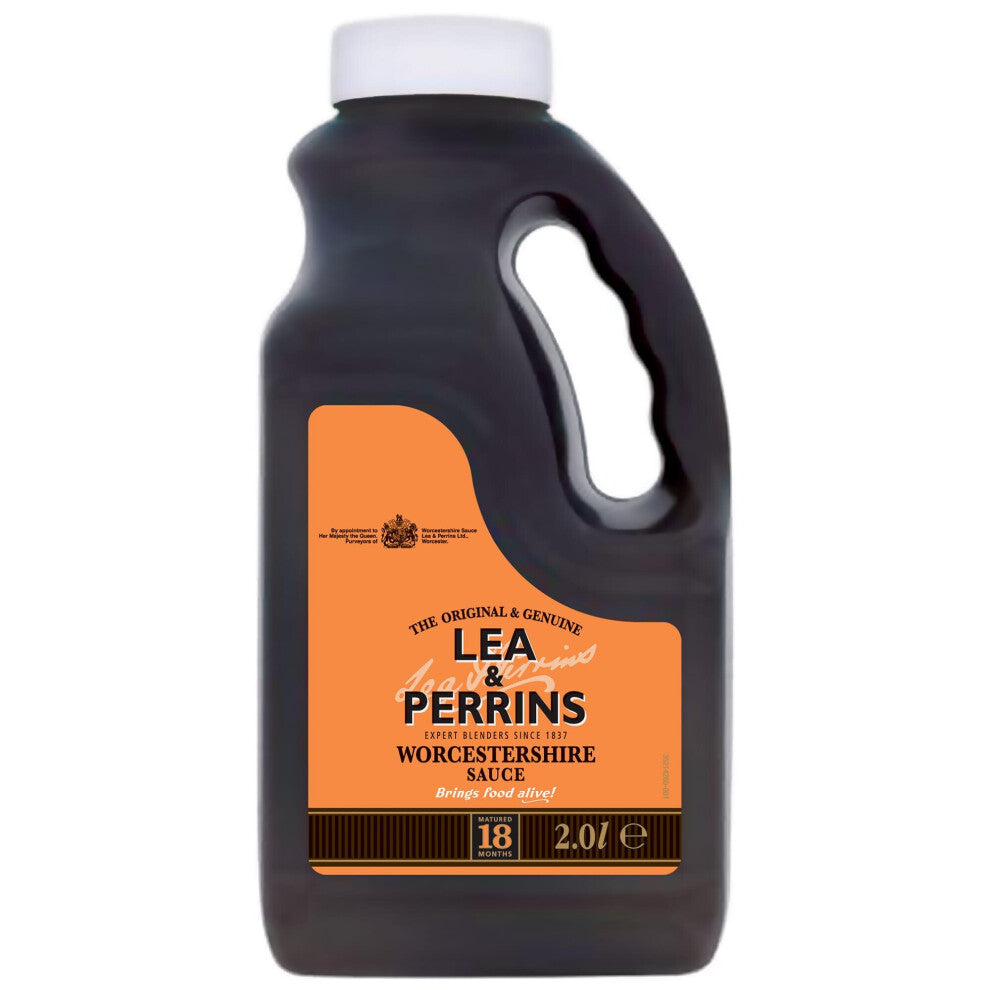 Lea & Perrins Worcestershire Sauce Catering Jars - 2x2ltr