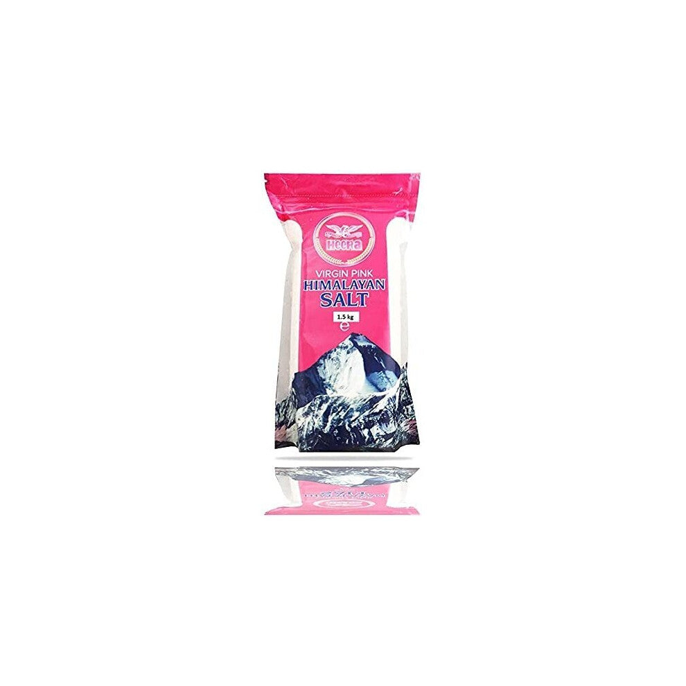 (Pack of 1) Heera Pink Salt 1.5kg ,No Added Preservatives ,Pure Premium and Naturally Pink ,Free from Impurities,Having Delectable and Delicious Flavo