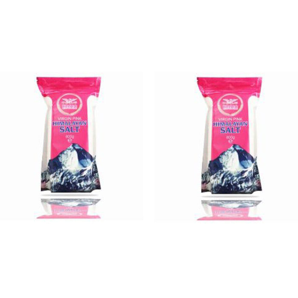 (Pack of 2) Heera Pink Salt 1.5kg ,No Added Preservatives ,Pure Premium and Naturally Pink ,Free from Impurities,Having Delectable and Delicious Flavo