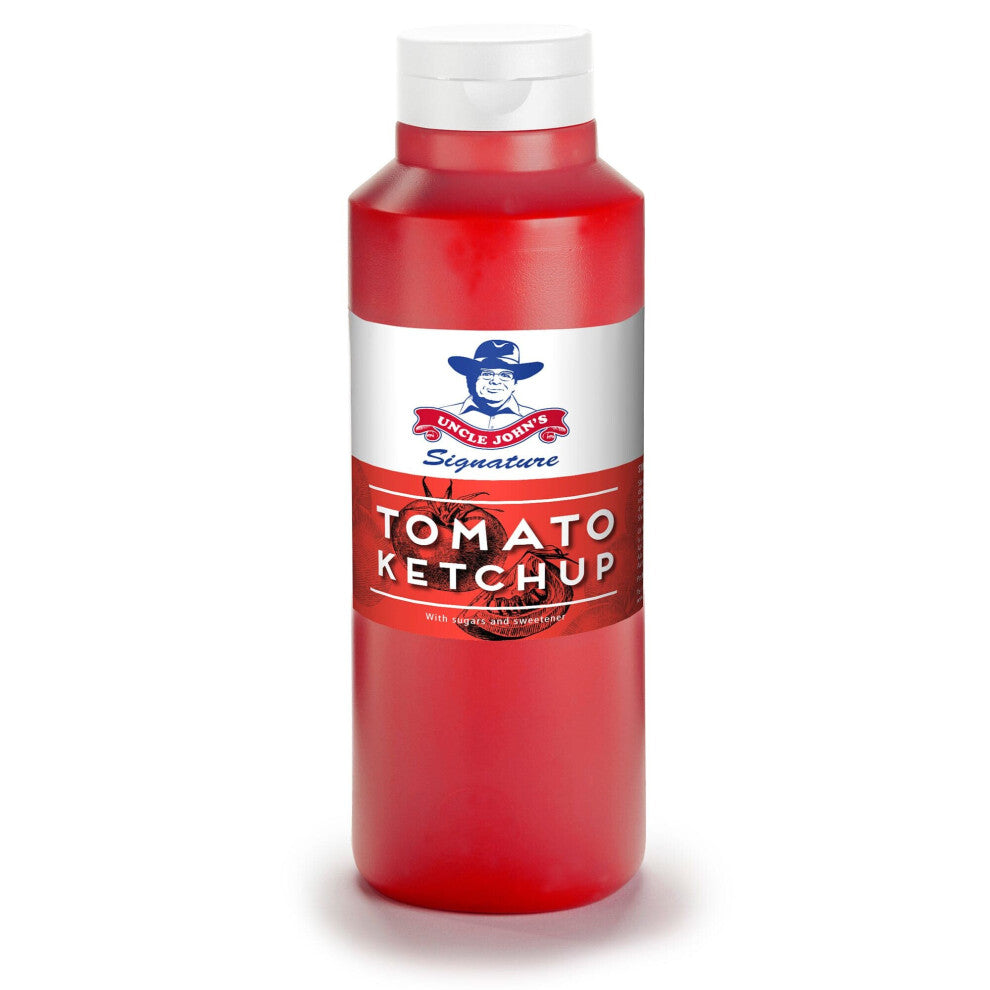 Uncle John's Tomato Ketchup Sauce - 1x1ltr