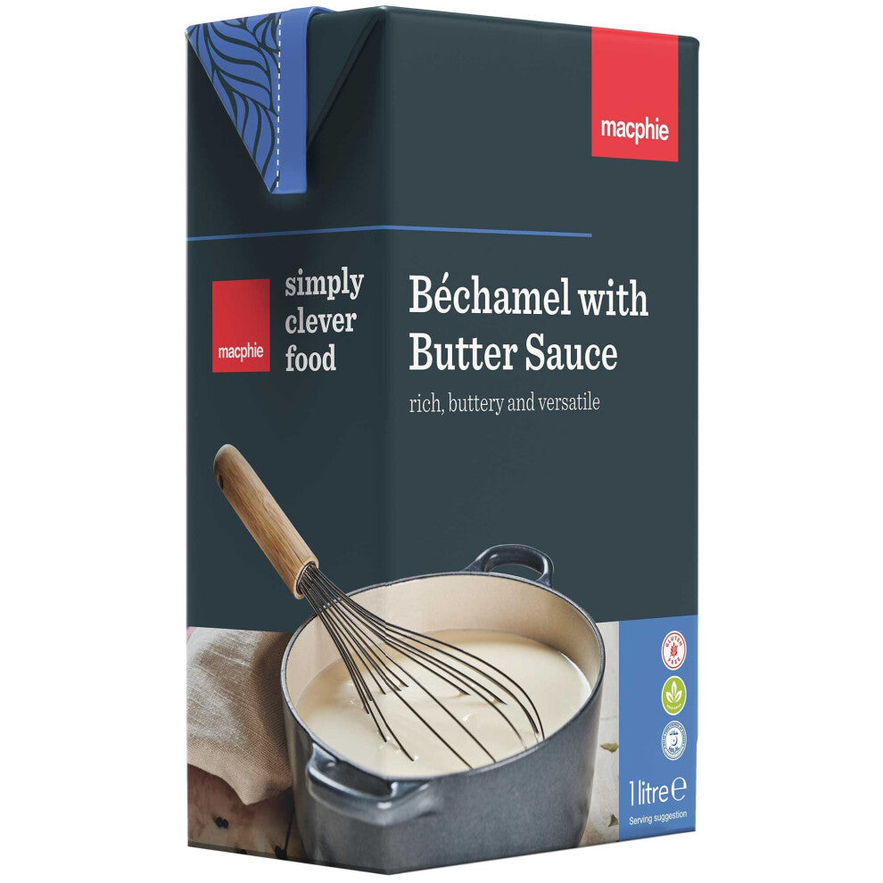Macphie Gluten Free Bechamel Sauce - 1x1ltr