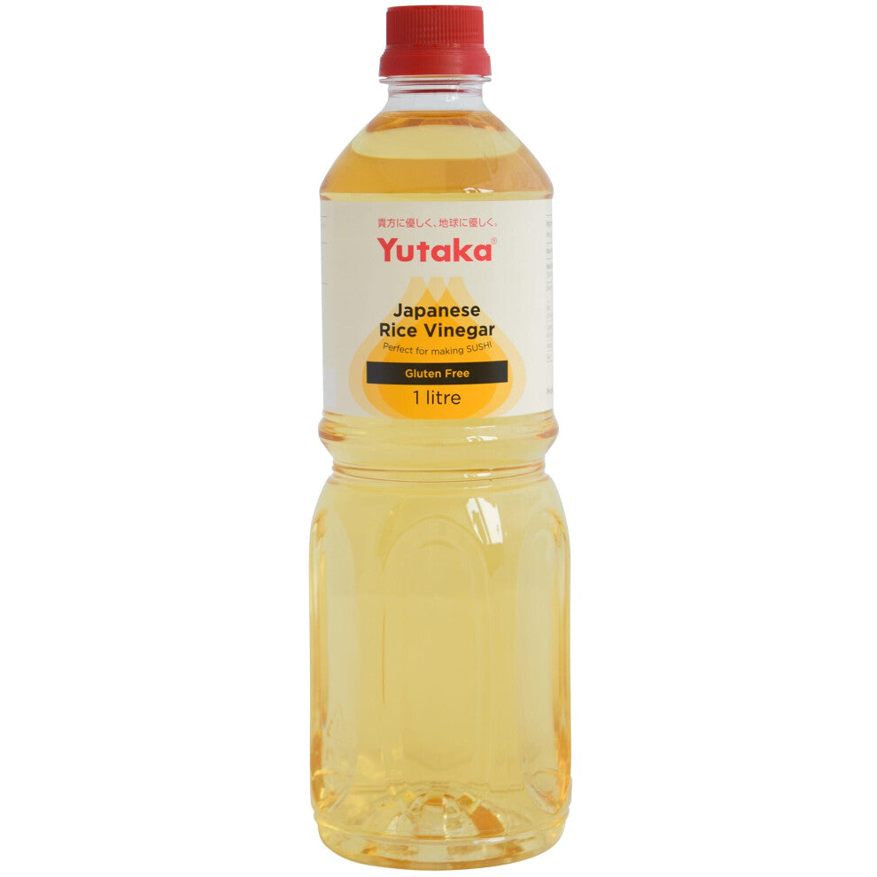 Yutaka Japanese Gluten Free Rice Vinegar - 1x1ltr
