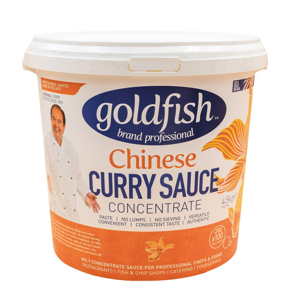 Goldfish Chinese Curry Sauce Paste Concentrate Mix 4.5Kg Tub
