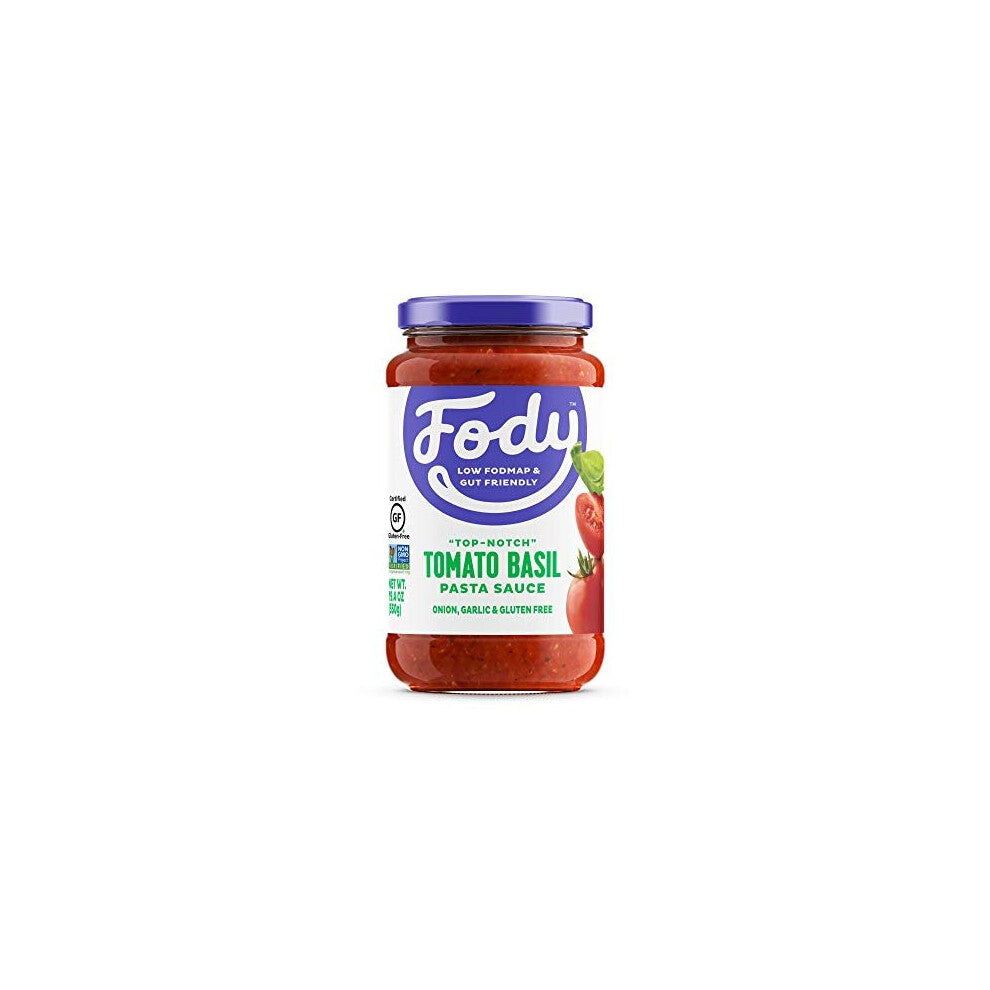 Fody Tomato Basil Sauce Low FODMAP 550g