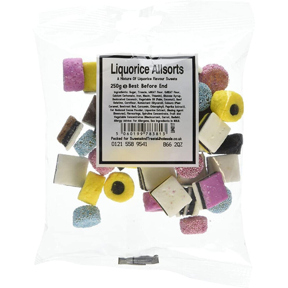 Kingsway Liquorice Allsorts 1kg