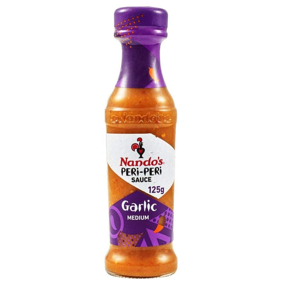 Nandos Garlic Peri Peri Sauce 135g (Pack of 6)