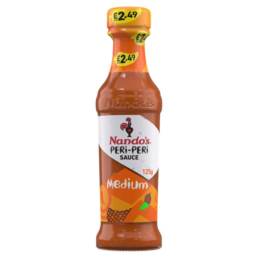 Nando's Peri-Peri Sauce Medium 125g (Pack of 6)