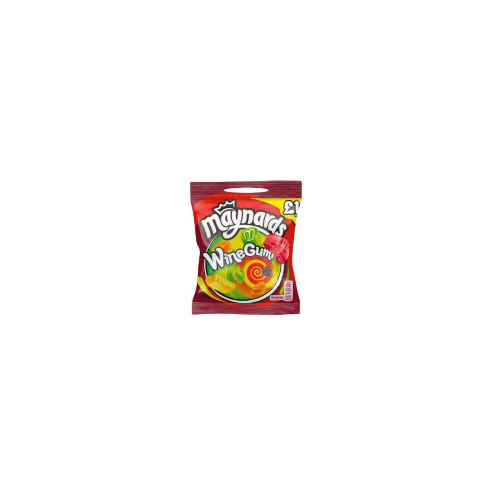 Maynards Bassetts Wine Gums Share Bags (Pack of 12)