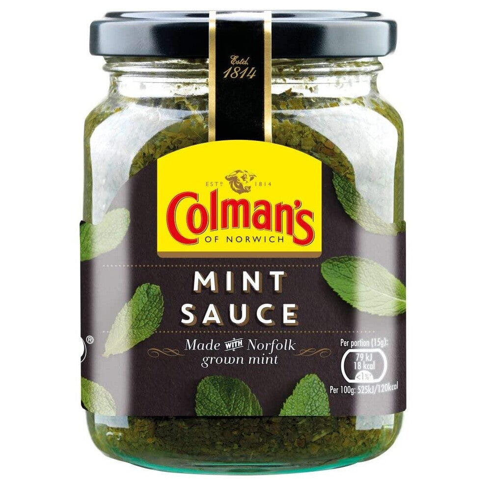 Colmans Sauce Jar Mint 165g x 6