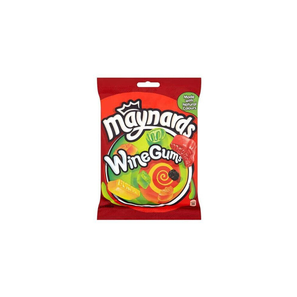 Maynards Wine Gums 190g Case of 12