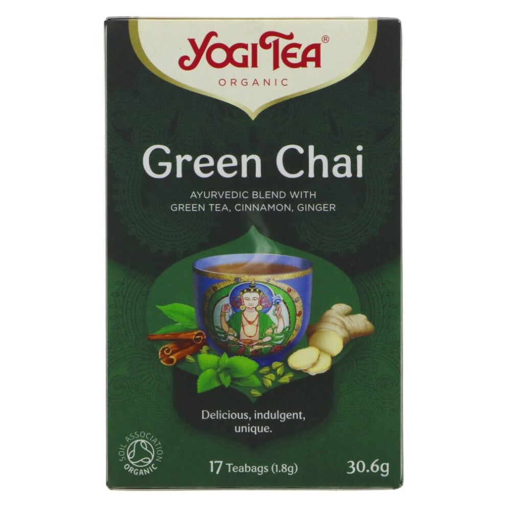 Yogi Tea Green Chai 17 bags ( Pack of 6 )