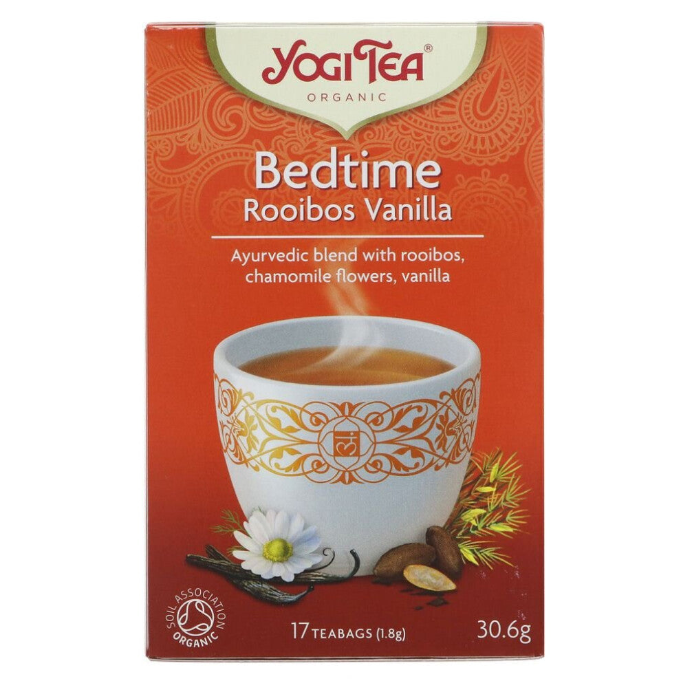 Yogi Tea Bedtime Rooibos Vanilla 17 bags ( pack of 6 )